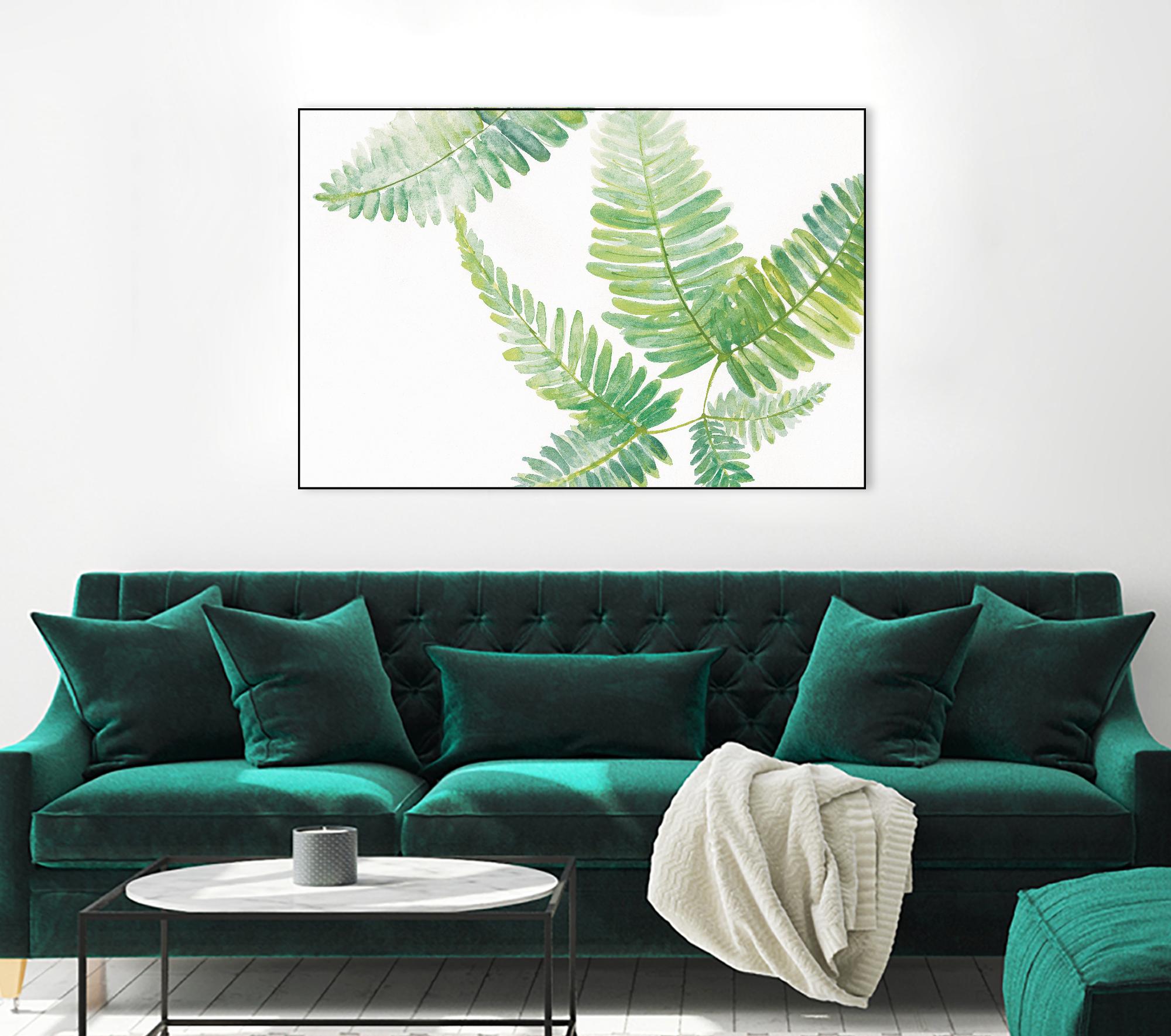 Ferns I by Chris Paschke on GIANT ART - green tropical