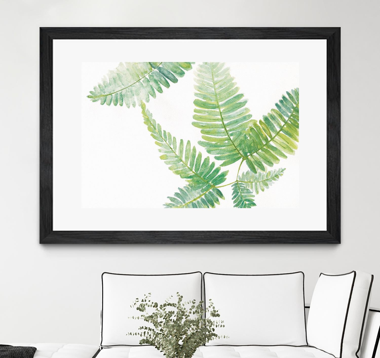 Ferns I by Chris Paschke on GIANT ART - green tropical