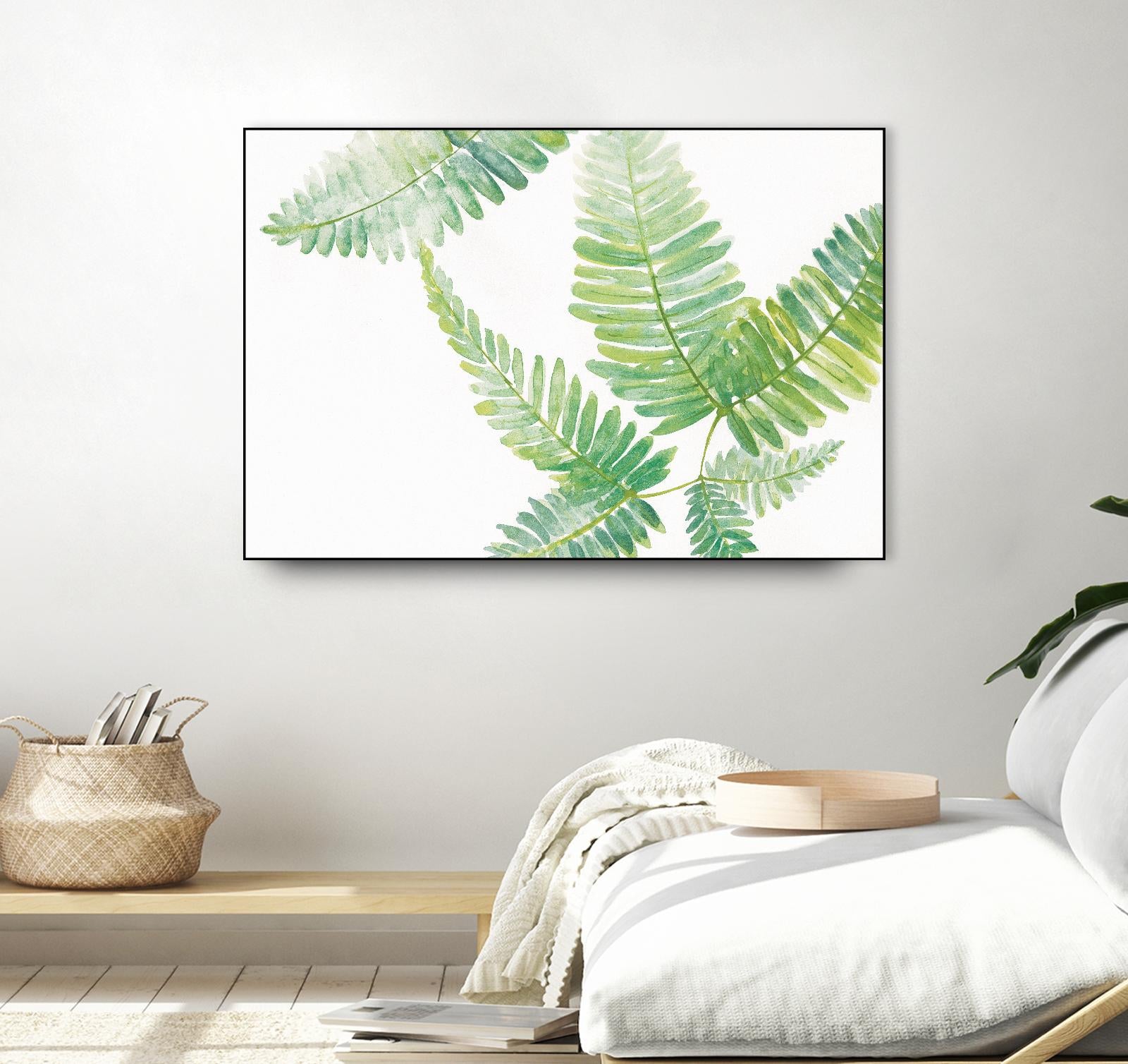 Ferns I by Chris Paschke on GIANT ART - green tropical