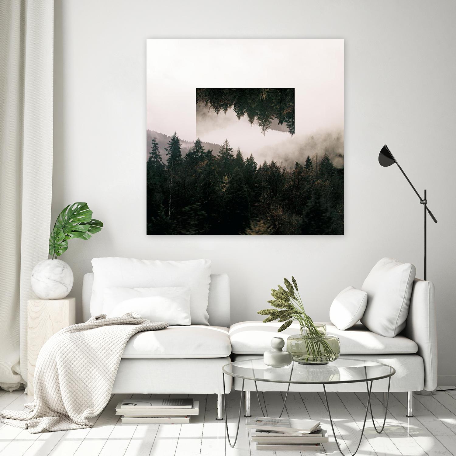 Reflected Landscape I by Laura Marshall on GIANT ART - white photo art