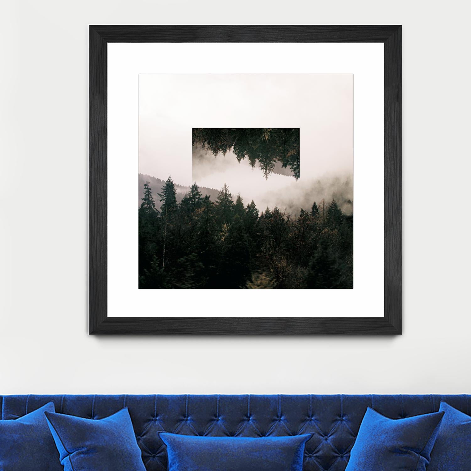 Reflected Landscape I by Laura Marshall on GIANT ART - white photo art
