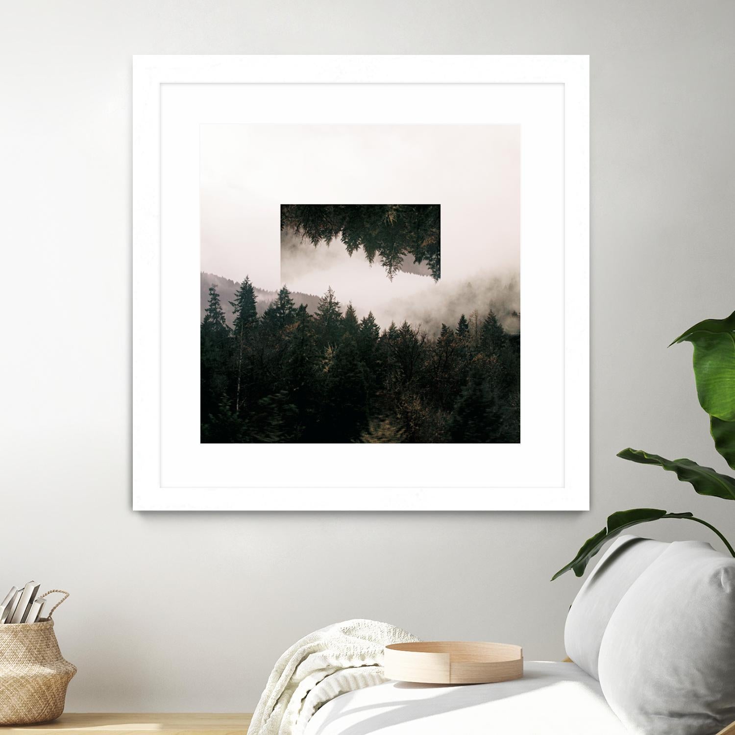 Reflected Landscape I by Laura Marshall on GIANT ART - white photo art