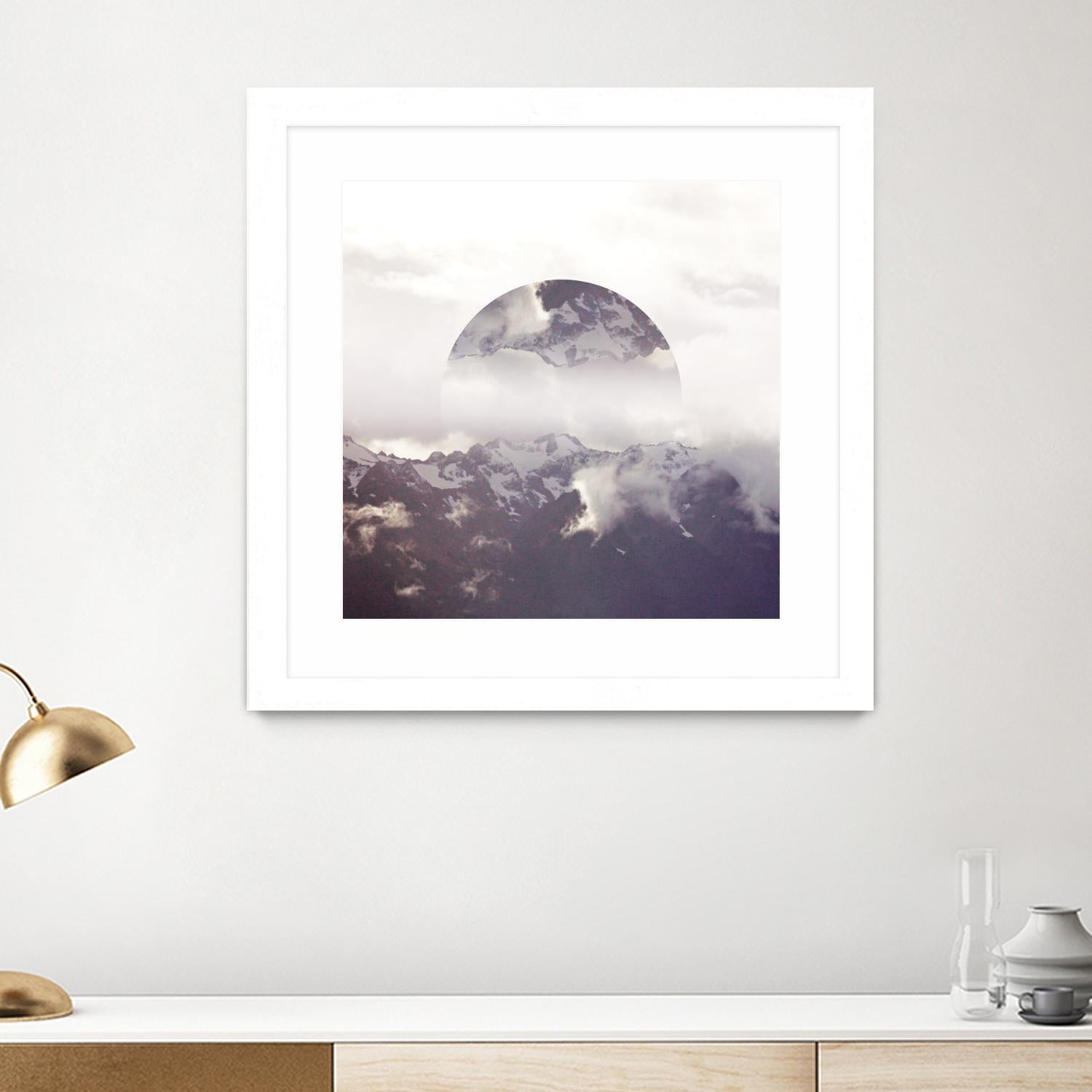 Reflected Landscape IV by Laura Marshall on GIANT ART - white photo art