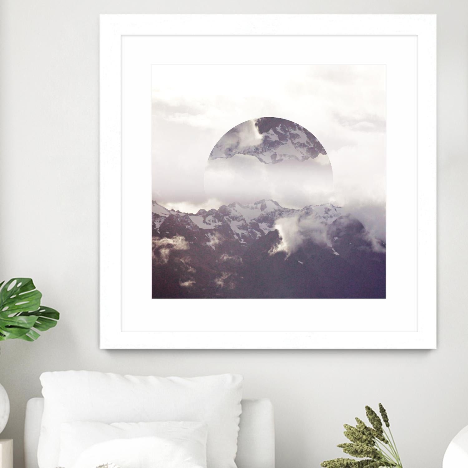 Reflected Landscape IV by Laura Marshall on GIANT ART - white photo art