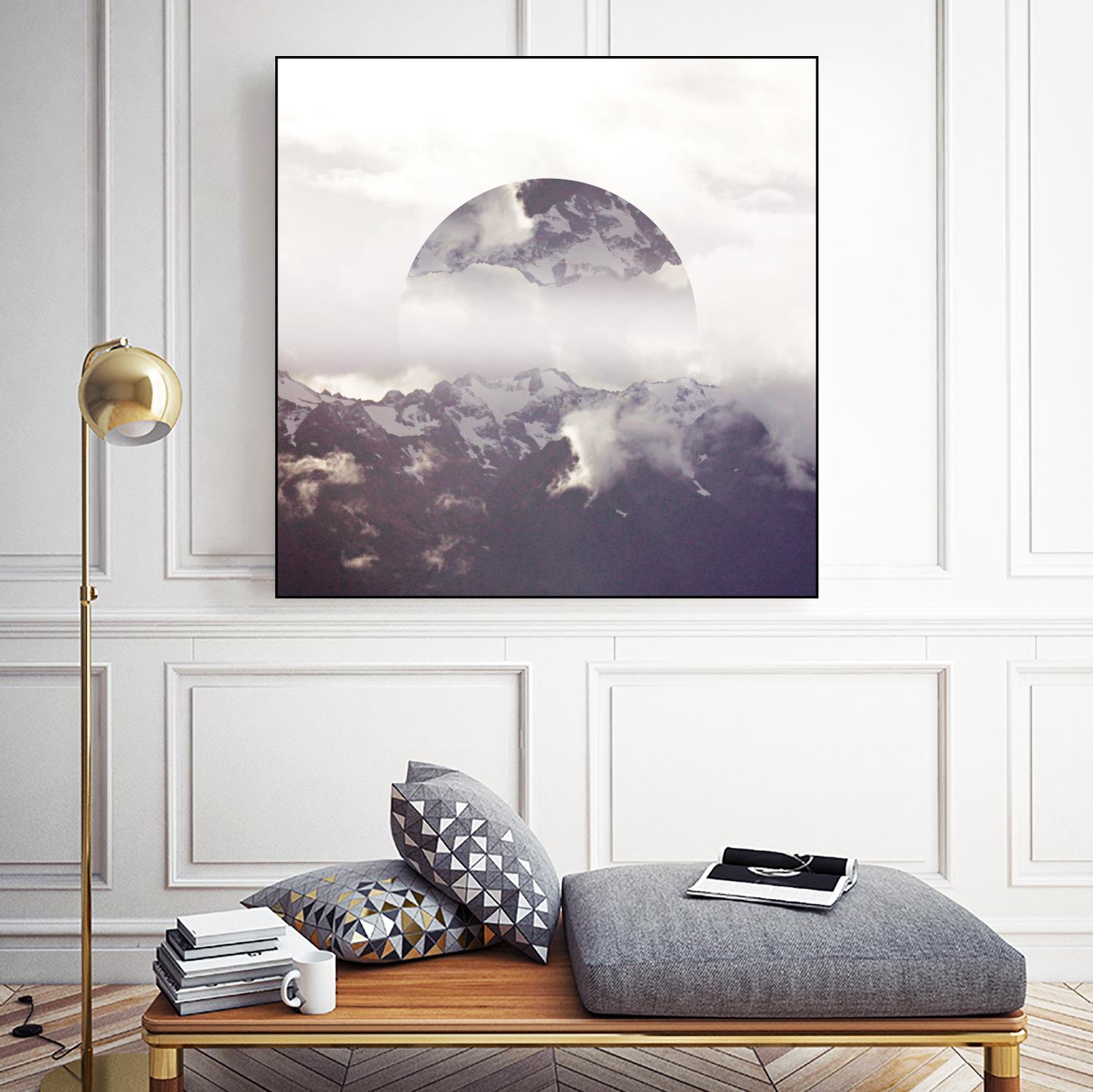 Reflected Landscape IV by Laura Marshall on GIANT ART - white photo art