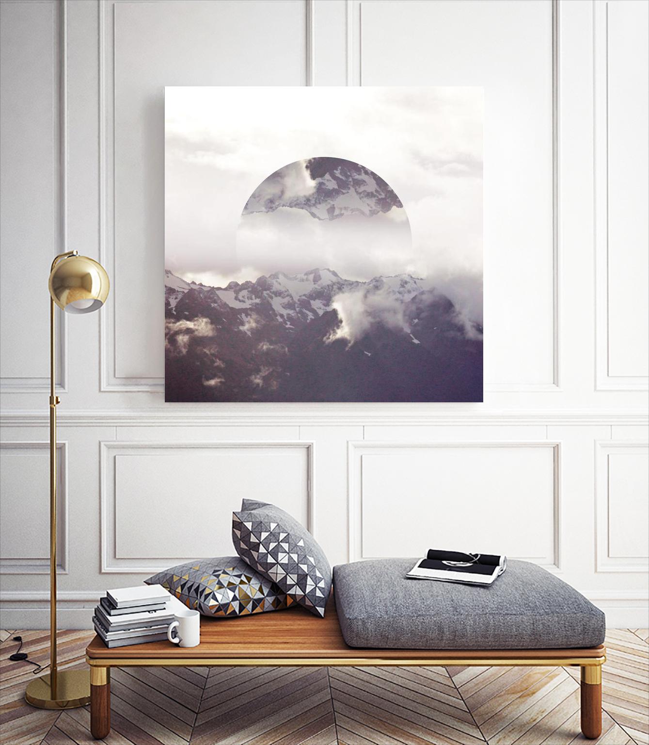 Reflected Landscape IV by Laura Marshall on GIANT ART - white photo art