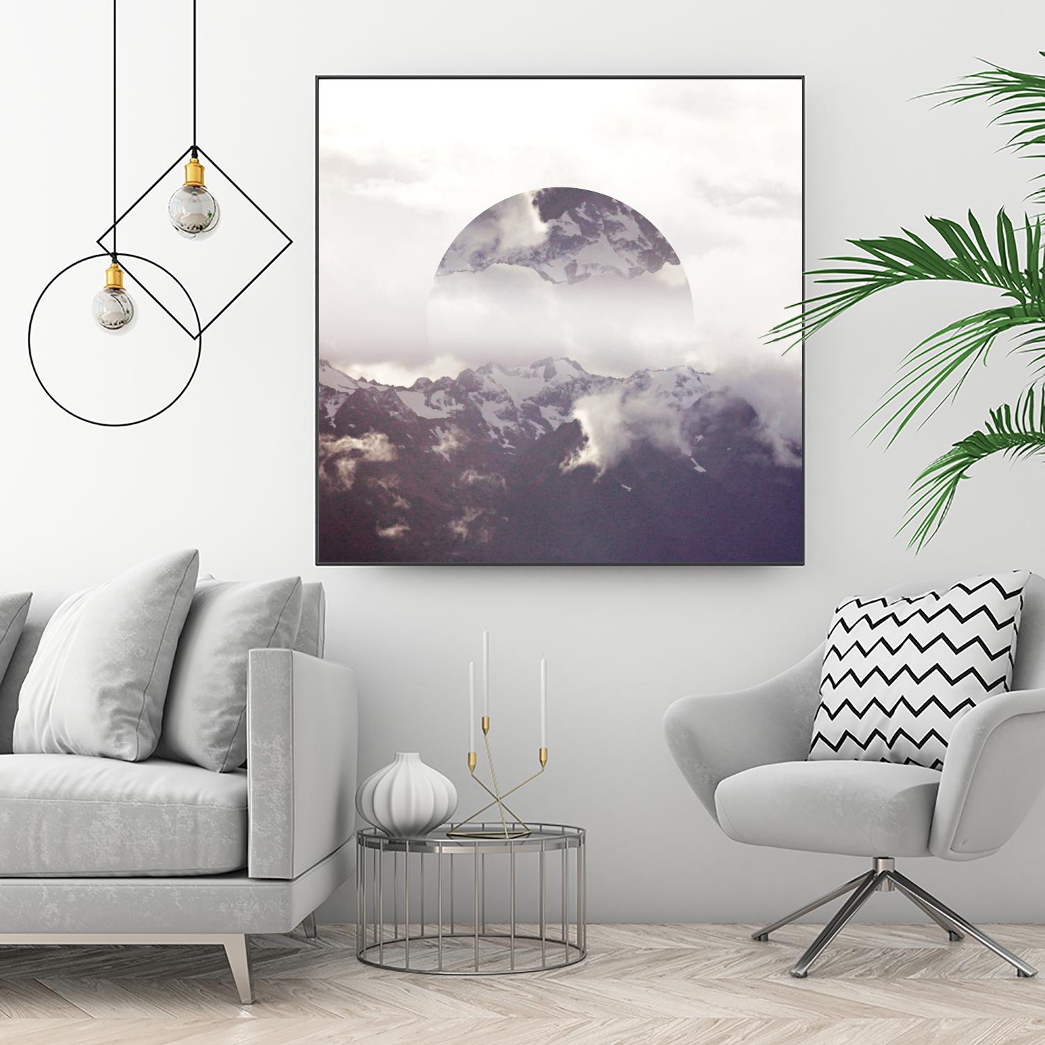 Reflected Landscape IV by Laura Marshall on GIANT ART - white photo art