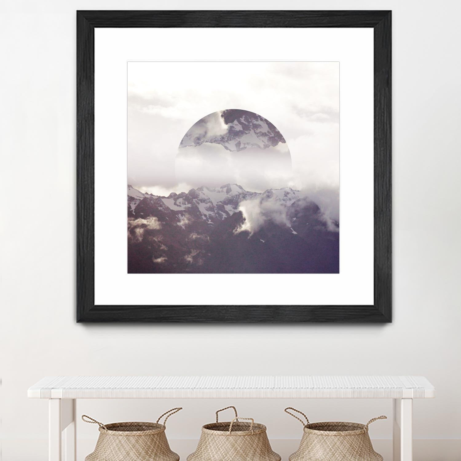 Reflected Landscape IV by Laura Marshall on GIANT ART - white photo art