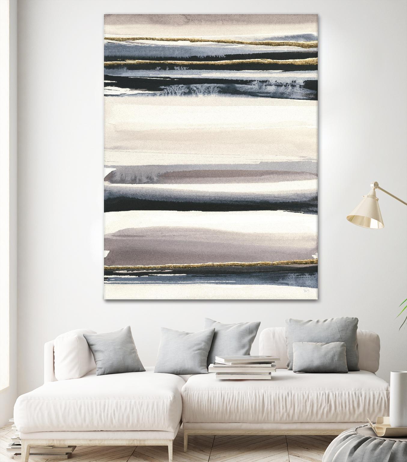 Gilded Grey III by Chris Paschke on GIANT ART - multi abstract abstract