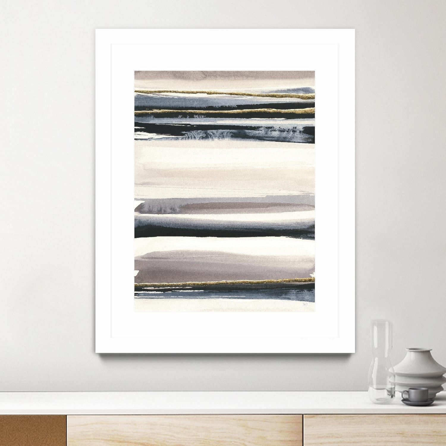 Gilded Grey III by Chris Paschke on GIANT ART - multi abstract abstract