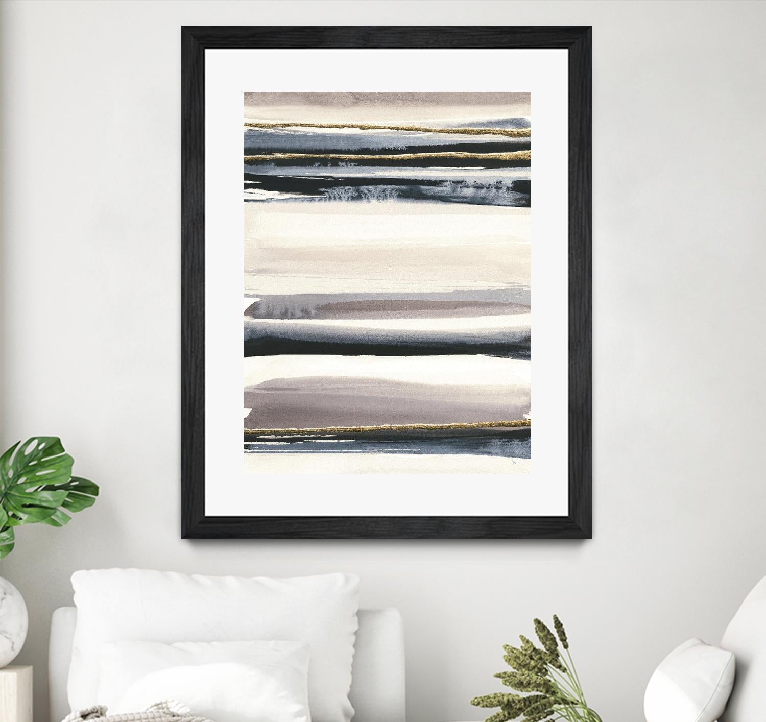 Gilded Grey III by Chris Paschke on GIANT ART - multi abstract abstract