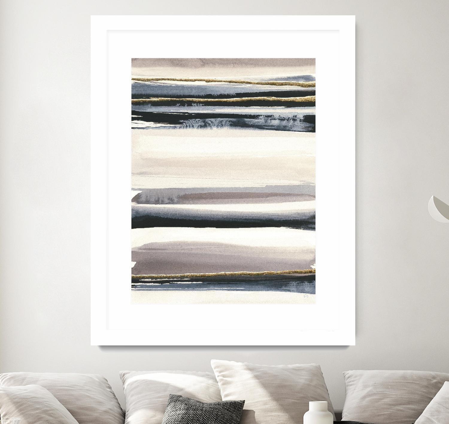 Gilded Grey III by Chris Paschke on GIANT ART - multi abstract abstract