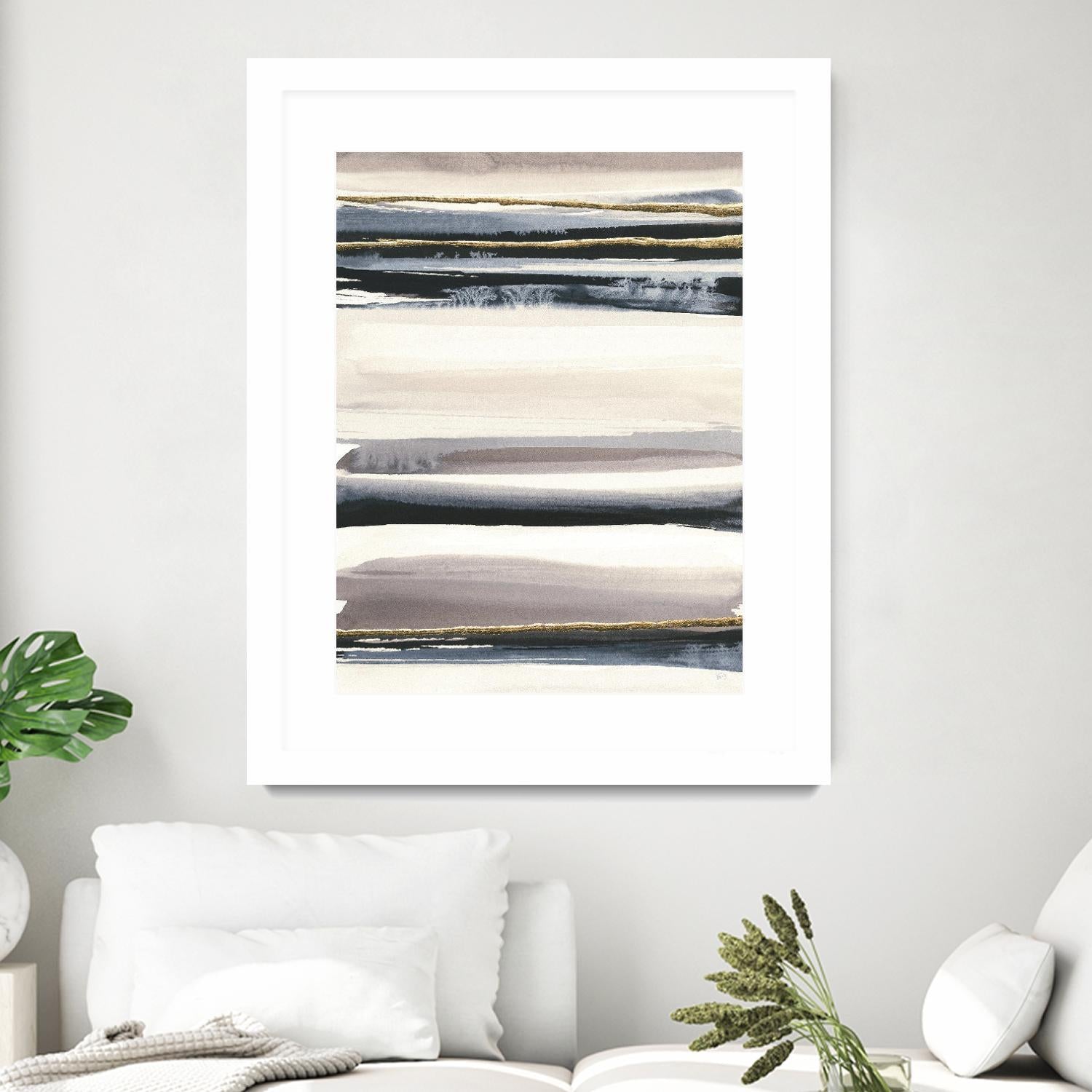 Gilded Grey III by Chris Paschke on GIANT ART - multi abstract abstract