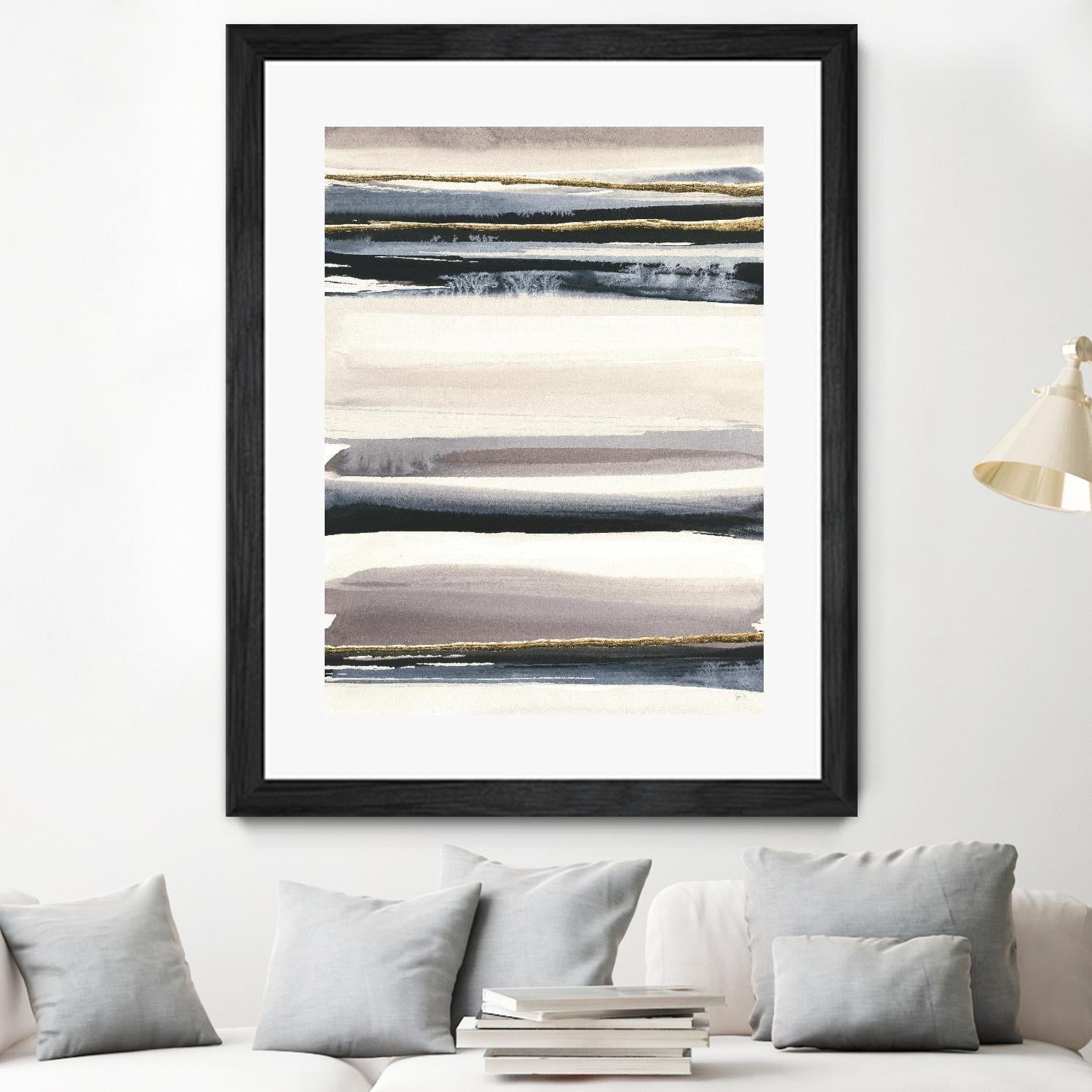 Gilded Grey III by Chris Paschke on GIANT ART - multi abstract abstract