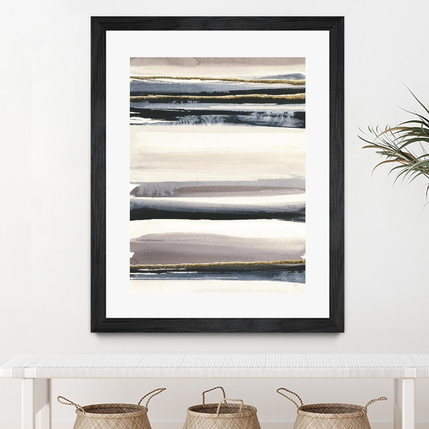 Gilded Grey III by Chris Paschke on GIANT ART - multi abstract abstract