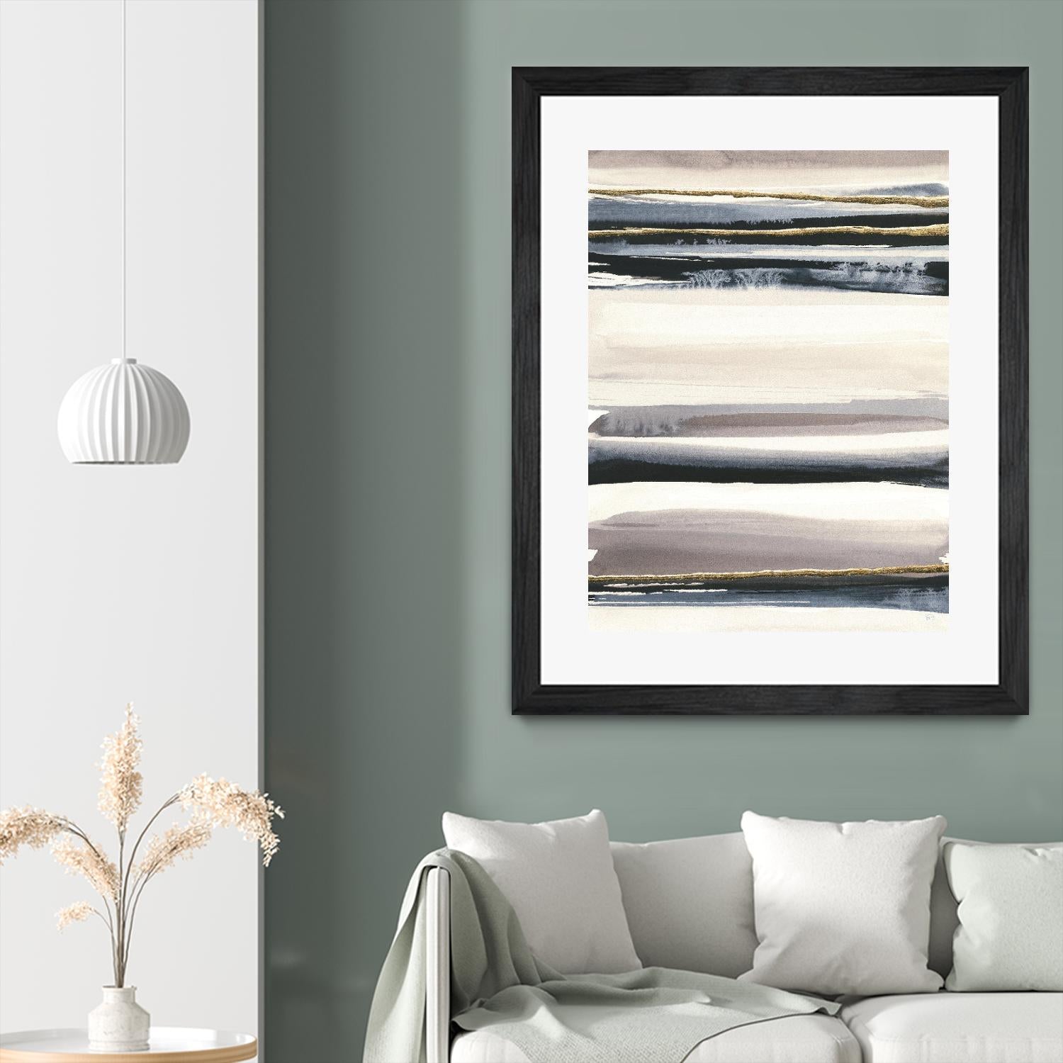 Gilded Grey III by Chris Paschke on GIANT ART - multi abstract abstract