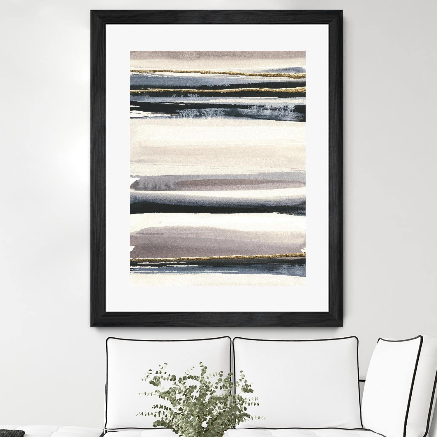 Gilded Grey III by Chris Paschke on GIANT ART - multi abstract abstract