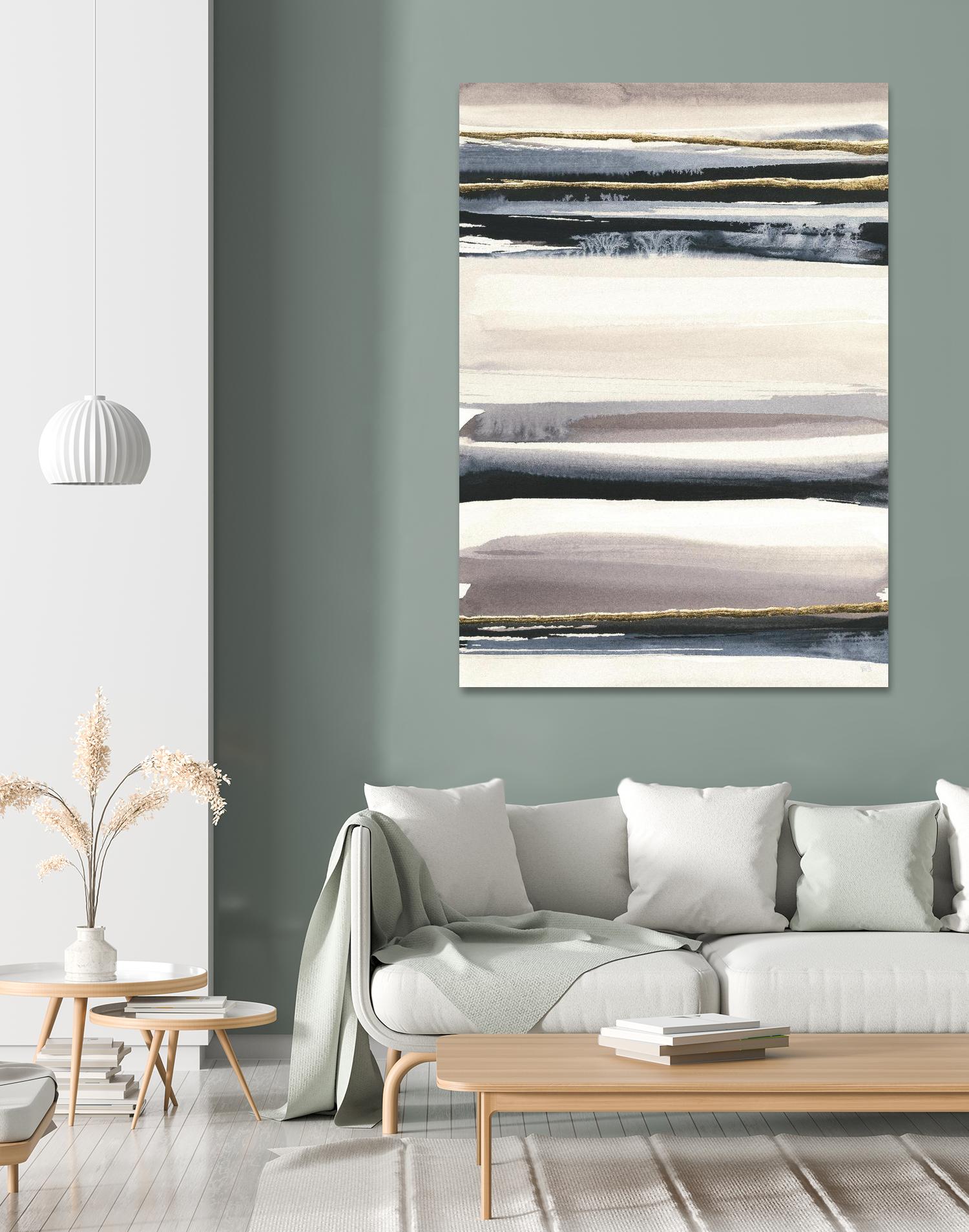 Gilded Grey III by Chris Paschke on GIANT ART - multi abstract abstract