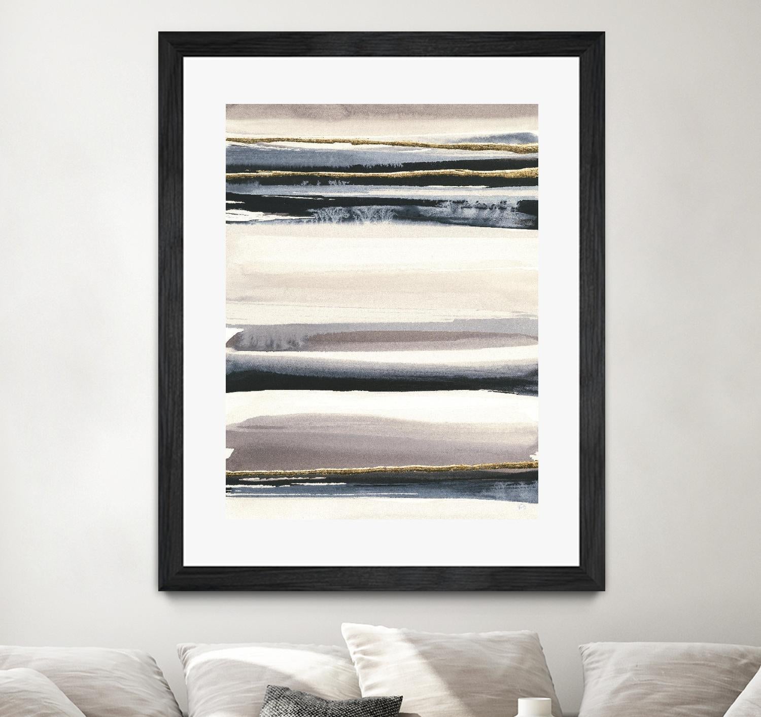 Gilded Grey III by Chris Paschke on GIANT ART - multi abstract abstract
