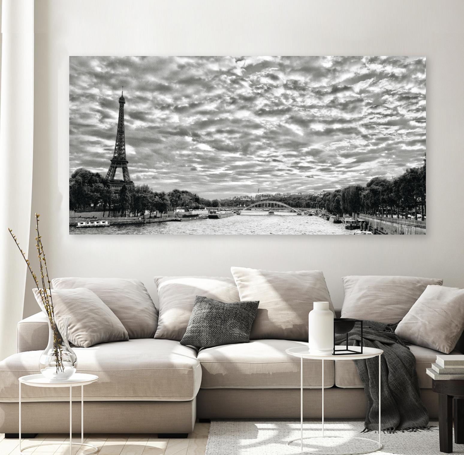 The City of Love by Laura Marshall on GIANT ART - white city scene