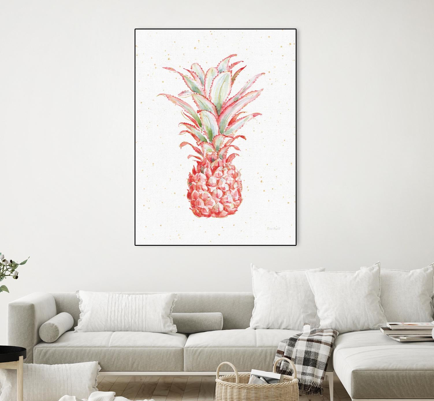 Gracefully Pink XII by Lisa Audit on GIANT ART - pink tropical