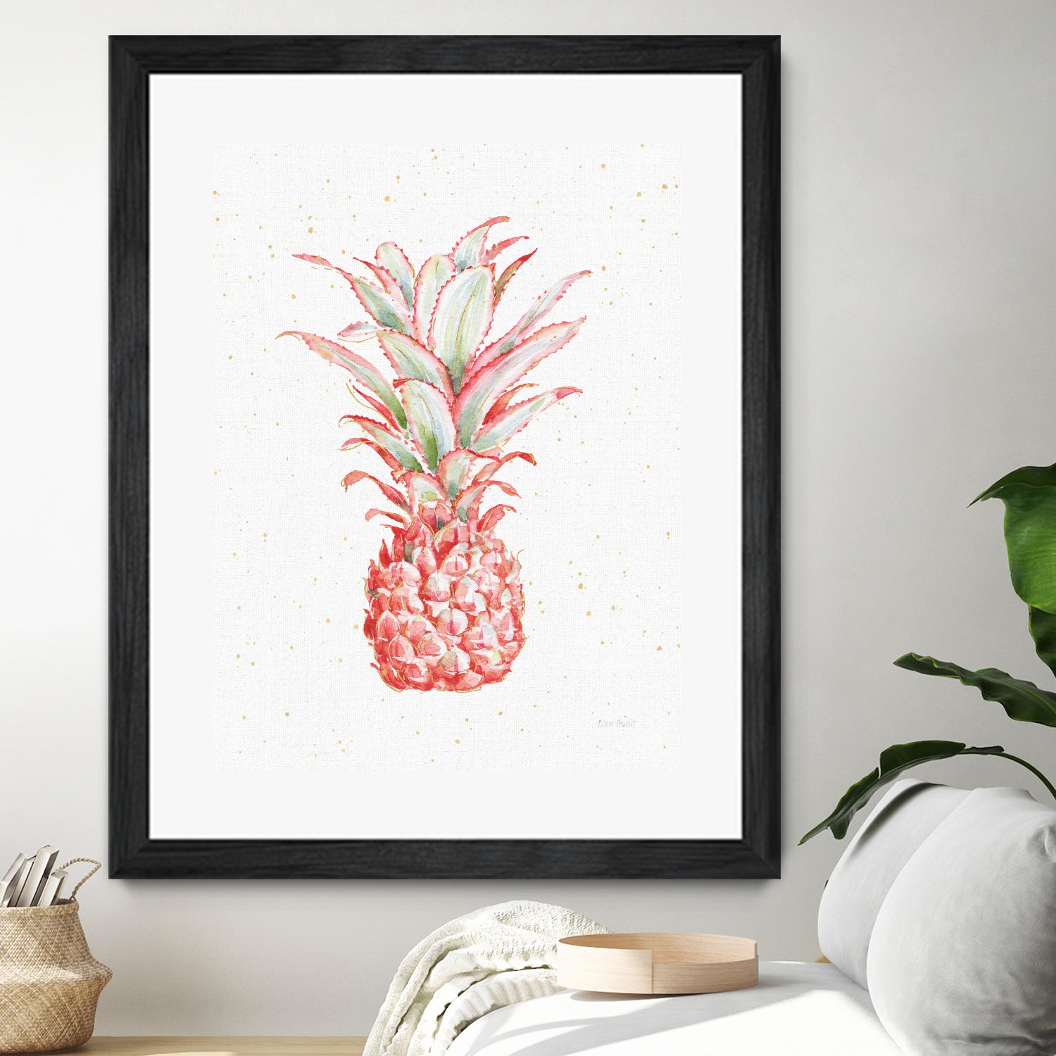 Gracefully Pink XII by Lisa Audit on GIANT ART - pink tropical