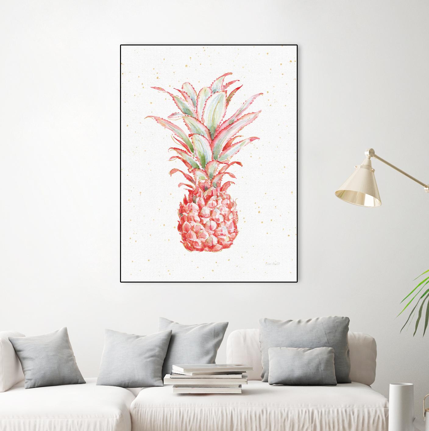 Gracefully Pink XII by Lisa Audit on GIANT ART - pink tropical