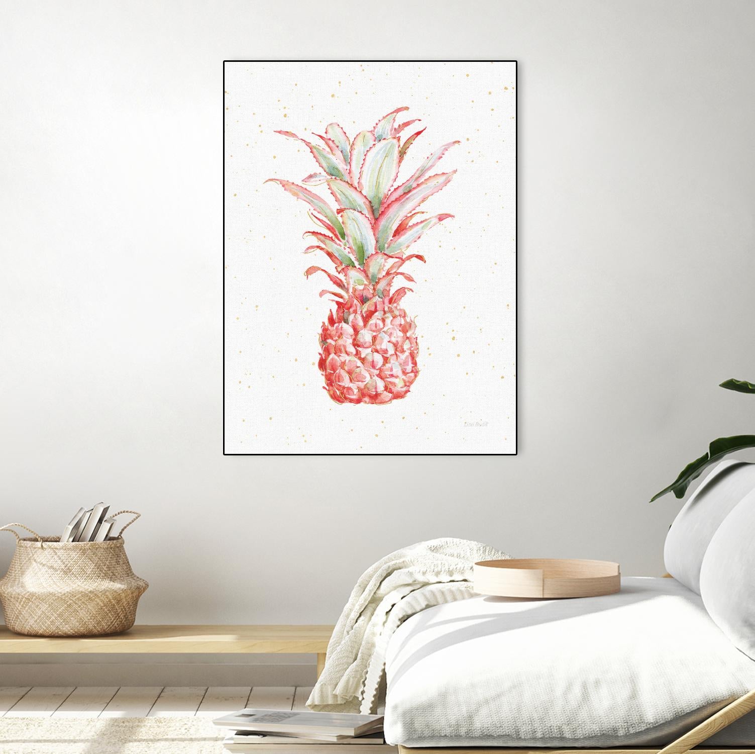 Gracefully Pink XII by Lisa Audit on GIANT ART - pink tropical