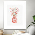 Gracefully Pink XII by Lisa Audit on GIANT ART - pink tropical