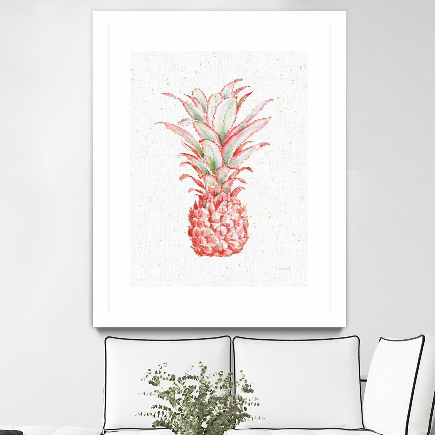 Gracefully Pink XII by Lisa Audit on GIANT ART - pink tropical
