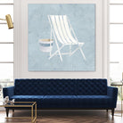 Serene Seaside III by James Wiens on GIANT ART - multi coastal & nautical beach