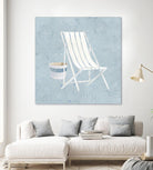 Serene Seaside III by James Wiens on GIANT ART - multi coastal & nautical beach