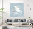 Serene Seaside III by James Wiens on GIANT ART - multi coastal & nautical beach