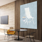 Serene Seaside III by James Wiens on GIANT ART - multi coastal & nautical beach