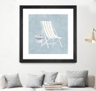 Serene Seaside III by James Wiens on GIANT ART - multi coastal & nautical beach