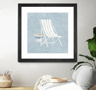 Serene Seaside III by James Wiens on GIANT ART - multi coastal & nautical beach