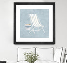 Serene Seaside III by James Wiens on GIANT ART - multi coastal & nautical beach