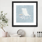Serene Seaside III by James Wiens on GIANT ART - multi coastal & nautical beach