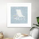 Serene Seaside III by James Wiens on GIANT ART - multi coastal & nautical beach