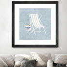 Serene Seaside III by James Wiens on GIANT ART - multi coastal & nautical beach