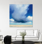 Beach Clouds I by Julia Purinton on GIANT ART - multi coastal & nautical beaches