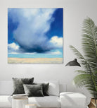 Beach Clouds I by Julia Purinton on GIANT ART - multi coastal & nautical beaches