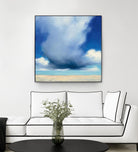 Beach Clouds I by Julia Purinton on GIANT ART - multi coastal & nautical beaches