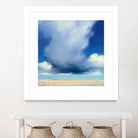Beach Clouds I by Julia Purinton on GIANT ART - multi coastal & nautical beaches