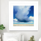 Beach Clouds I by Julia Purinton on GIANT ART - multi coastal & nautical beaches
