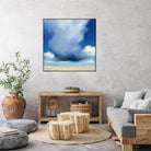 Beach Clouds I by Julia Purinton on GIANT ART - multi coastal & nautical beaches