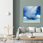 Beach Clouds I by Julia Purinton on GIANT ART - multi coastal & nautical beaches