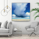 Beach Clouds I by Julia Purinton on GIANT ART - multi coastal & nautical beaches