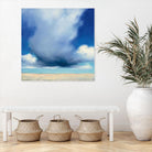 Beach Clouds I by Julia Purinton on GIANT ART - multi coastal & nautical beaches