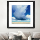 Beach Clouds I by Julia Purinton on GIANT ART - multi coastal & nautical beaches
